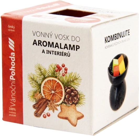Vonný vosk do aromalampy Vianočná pohoda – kocky 8 ks