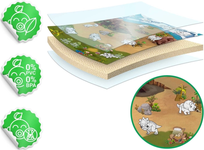 Mäkká a bezpečná pena EVA s termoizoláciou