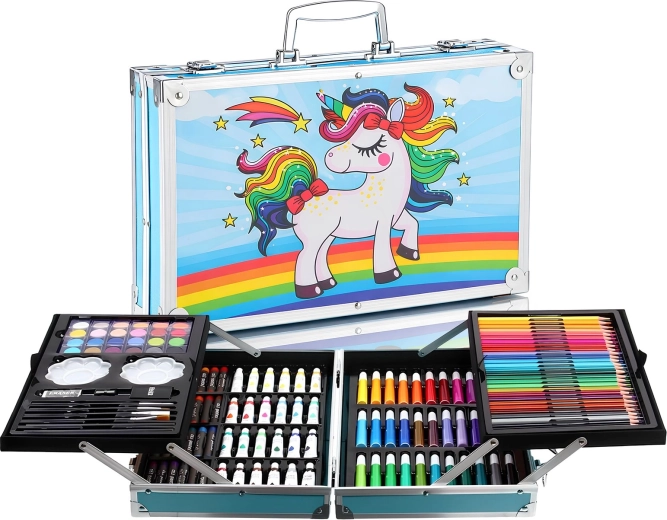 Detská výtvarná súprava RENEW FORCE Pony s jednorožcom, 145 dielov