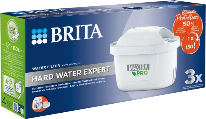 Náhradné filtre BRITA MAXTRA PRO Hard Water Expert, 3 ks