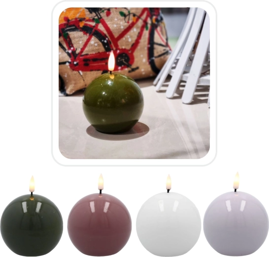 Realistický plameň bez starostí