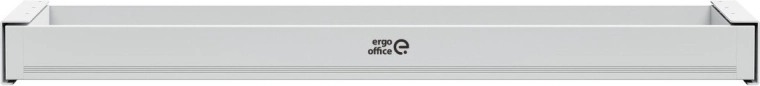 Ergo Office plochá podstolová zásuvka ER-302 biela - 1 kus