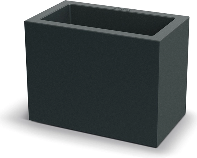 Kvetináč Geneca Case tmavosivý 58 cm