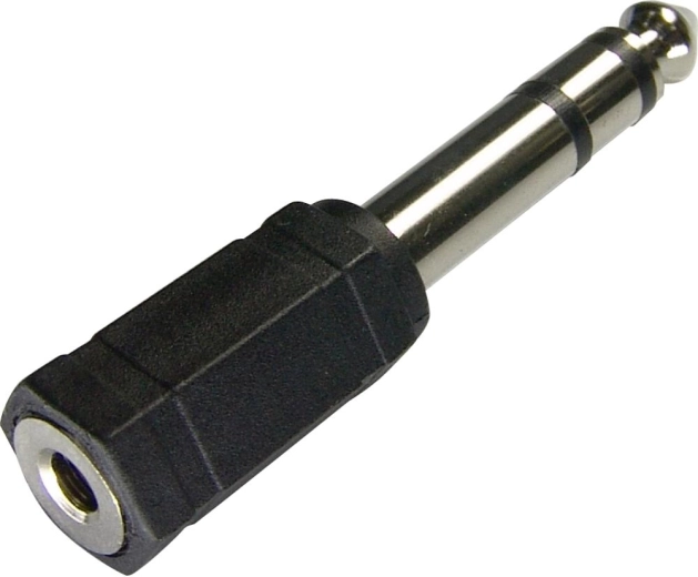 Sencor audio adaptér 6,35 mm stereo jack na 3,5 mm stereo jack zásuvku