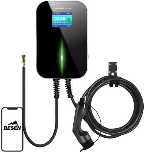 Nástenná nabíjačka pre elektromobily BESEN BS20 11 kW s aplikáciou