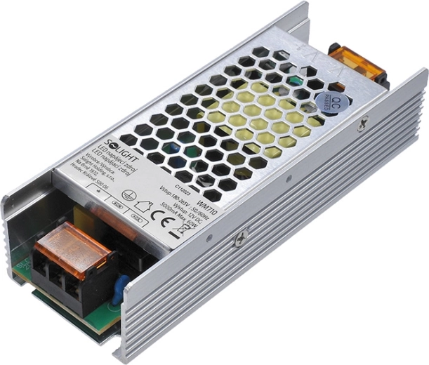 Solight LED napájací zdroj 230 V na 12 V 5 A 60 W IP20