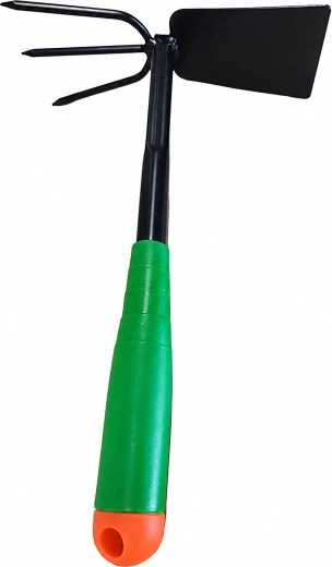 Ručná záhradná motyčka 2 v 1 s kultivátorom 31 cm