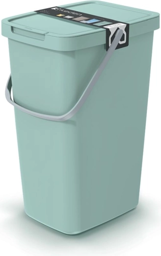 Odpadkový kôš Systema Q Collect 20 l svetlozelený