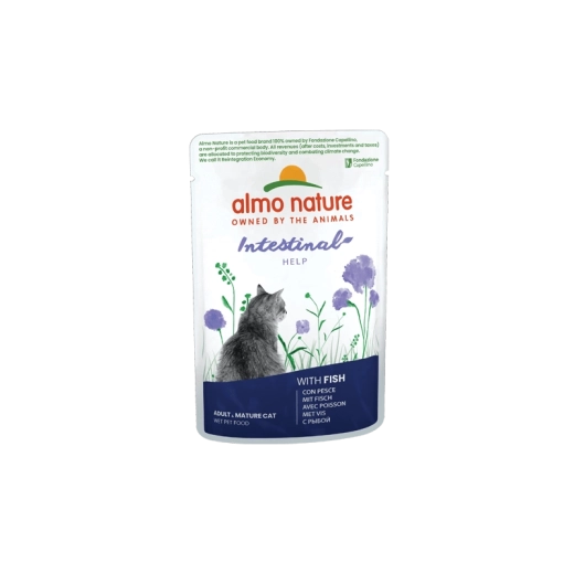 Almo Nature Intestinal kapsička pre mačky – ryba 70 g