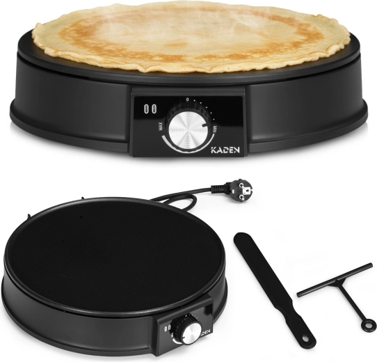 Elektrická palacinkovač 1200 W KADEN s nepriľnavým povrchom 30 cm