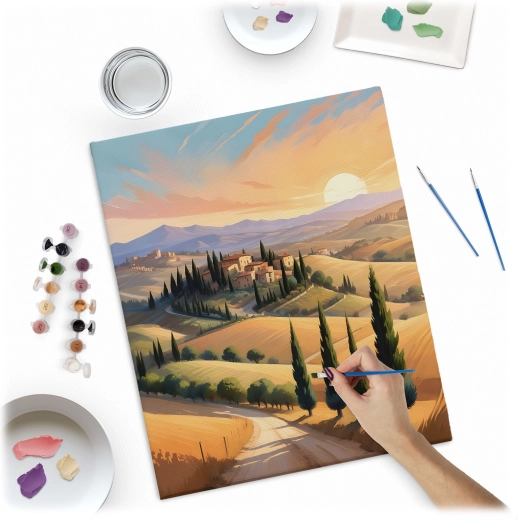 Až 30 krycích akrylových farieb pre žiarivý výsledok