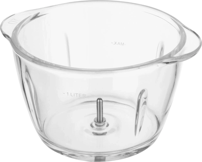Sklenená nádoba s objemom 1 liter
