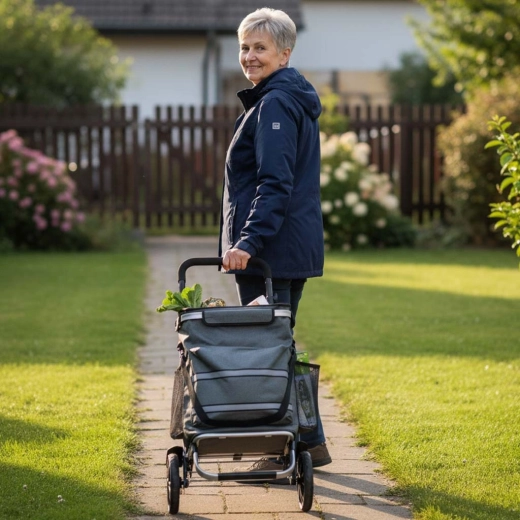 Pohodlné manévrovanie vďaka veľkým kolesám