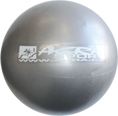 Acra lopta overball 30 cm metalická červená - 1 kus