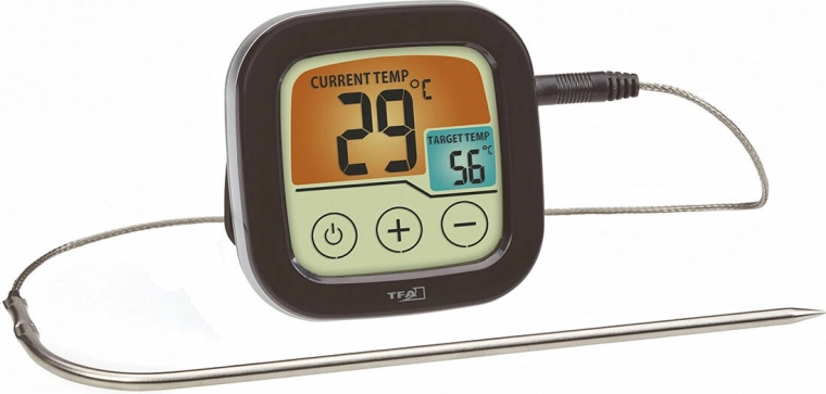 Digitálny teplomer na pečenie a grilovanie s nerezovou sondou