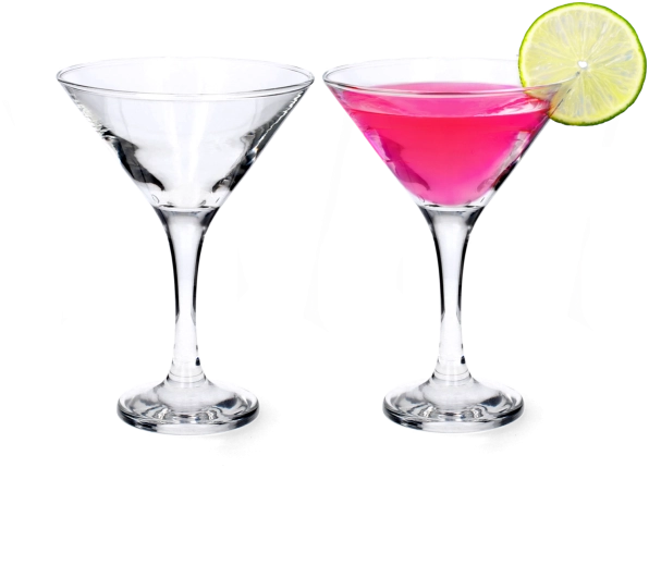 Súprava pohárov na martini LAV Misket 175 ml – 6 ks