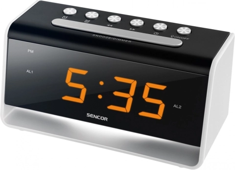 Budík s nočným svetlom SDC 4400 LED