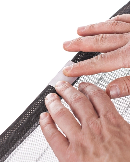 Rýchla montáž na suchý zips bez náradia