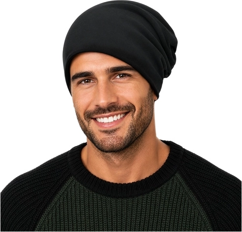 Unisex strih a minimalistický čierny dizajn