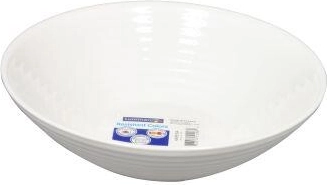 Sklenená miska HARENA 16 cm biela