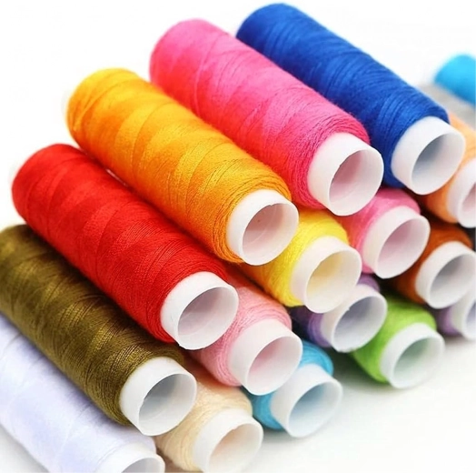 Široká paleta farebných nití