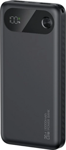 Powerbanka USAMS PB80 10000 mAh, 20W PD, 2×USB‑A + USB‑C, čierna