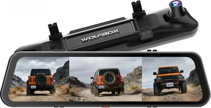 WOLFBOX G900TriPro palubná kamera s tromi kamerami 4K a 2,5K