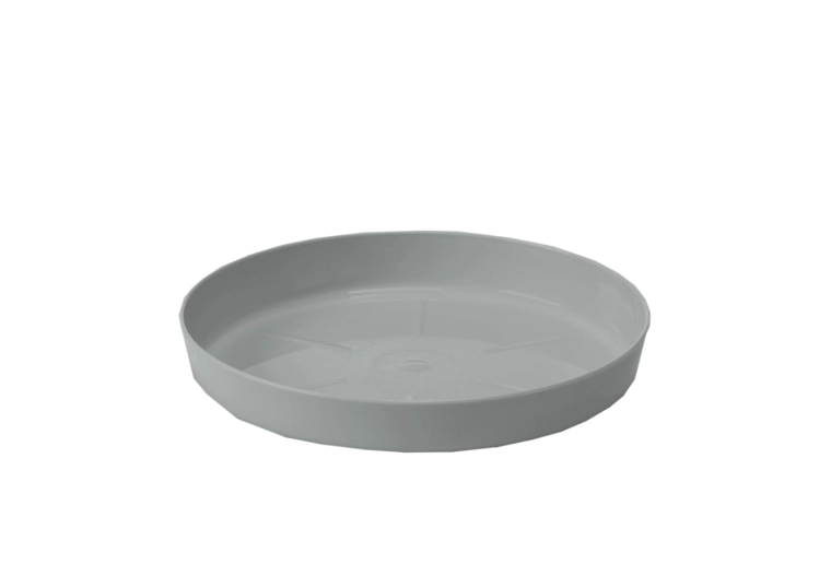 Sivý podstavec pod kvetináč Lamela Magnolia 17 cm