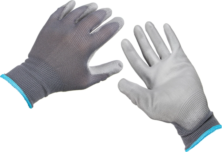 Pracovné rukavice máčané v PU, veľkosť M/8