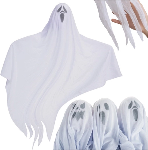Ruhhy závesní duchovia na Halloween 75 cm – 3 kusy