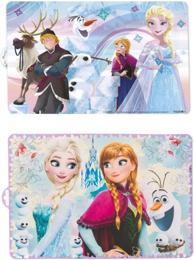 Plastové detské prestieranie FROZEN 43 × 29 cm, mix motívov