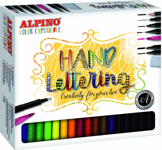Sada pre kaligrafiu a kreslenie Alpino Color Experience