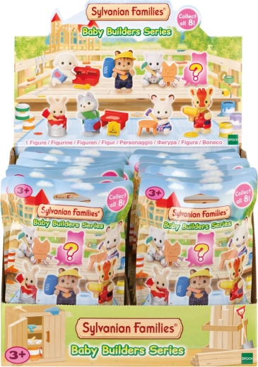 Sylvanian Families bábätká stavitelia v slepom vrecúšku
