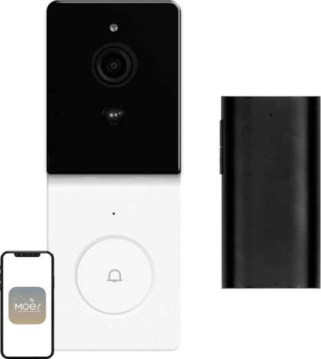 Moes Wi‑Fi videovrátnik s RF 433 MHz a 1080p