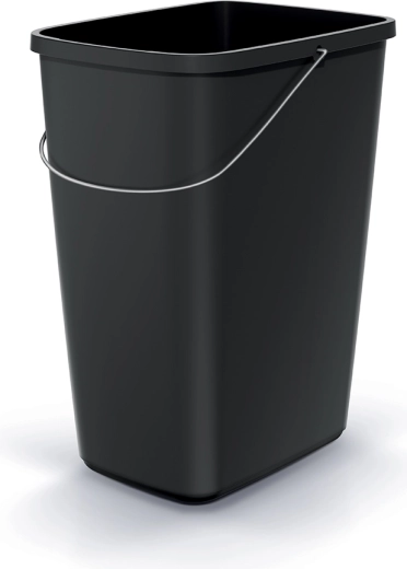 Odpadkový kôš 12 l z recyklovaného plastu s kovovou rukoväťou