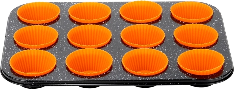 12 silikónových košíčkov na opakované použitie