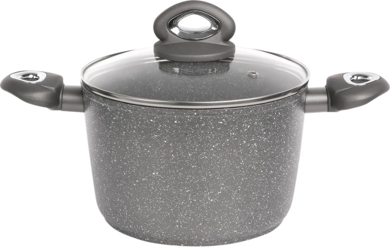 Hrniec Valdinox Rock 24 cm s pokrievkou 6 l