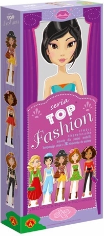 Top Fashion modelka II – kreatívna vystrihovacia sada