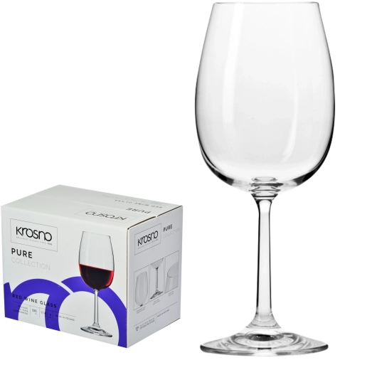 Krosno Pure sada pohárov na červené víno 350 ml (6 ks)