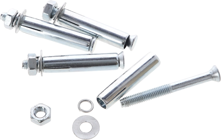 Jednoduchá montáž s kotvami v balení