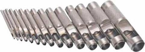Sada tyčových výsečníkov 2–22 mm, 15 dielov