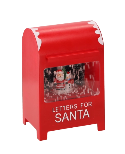 Dekorácia aj schránka na „listy pre Santu“