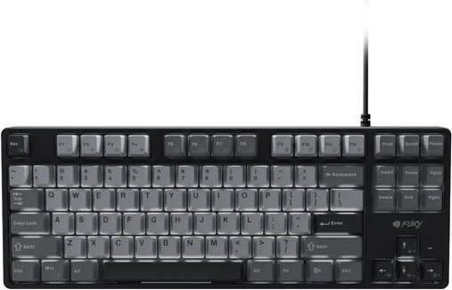 Mechanická herná klávesnica FURY Kanabo K2, čierno-sivá, podsvietená