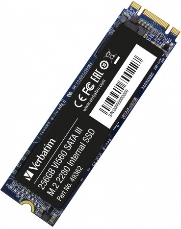 Verbatim vi560 interný SSD 256 GB M.2 2280 SATA - 1 kus