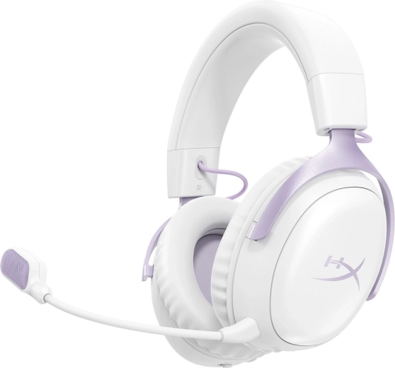 HyperX Cloud III S bezdrôtový herný headset levanduľový