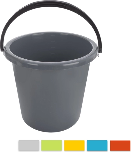 Plastové vedro Mamba 12 l, mix farieb
