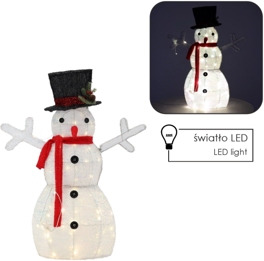 Jasné biele LED svetlo