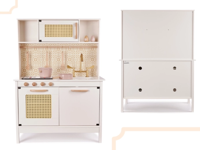 Ratanové detaily a šikovné úložné priestory