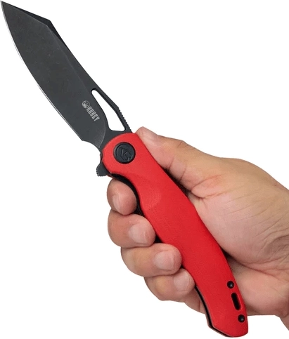 Odolná červená rukoväť G10