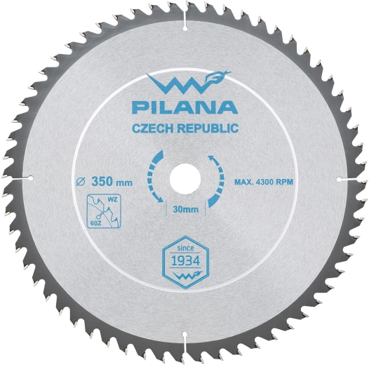 Pílový kotúč PILANA SK 5255 WZ 350 mm, 60 zubov